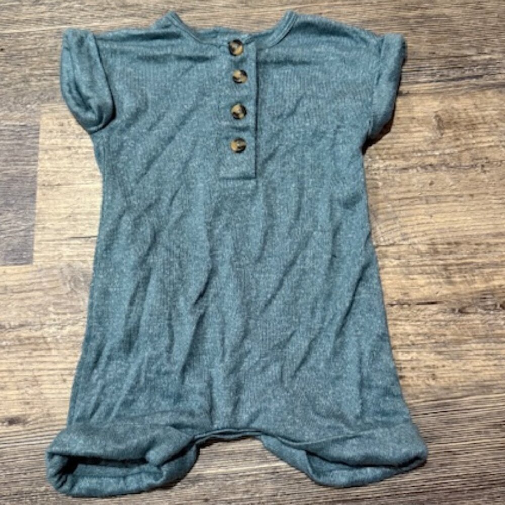 Lou Lou and Company Romper Size 6-12 Months Blue